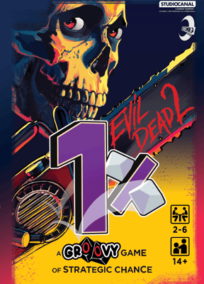 Caja de Evil Dead 2: 1% – A Groovy Game of Strategic Chance