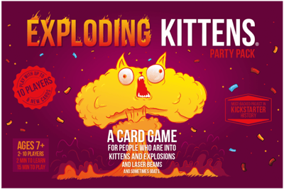 Caja de Exploding Kittens: Party Pack