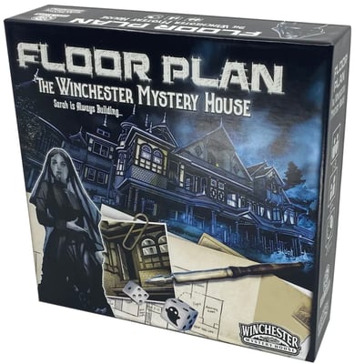 Caja de Floor Plan: The Winchester Mystery House