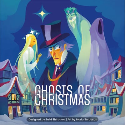 Caja de Ghosts of Christmas