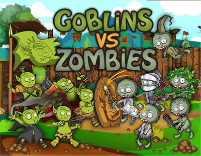 Caja de Goblins vs Zombies