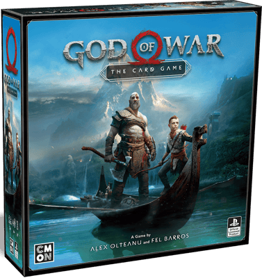 Caja de God of War: El juego de cartas