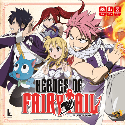 Caja de Heroes of Fairy Tail