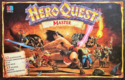 Caja de HeroQuest: Edición Renovada y Ampliada