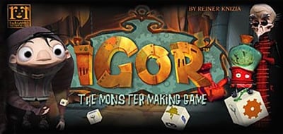 Caja de IGOR: The Monster Making Game