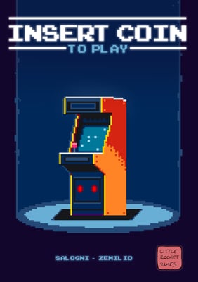 Caja de Insert Coin to play