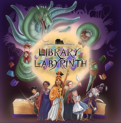 Caja de Library Labyrinth