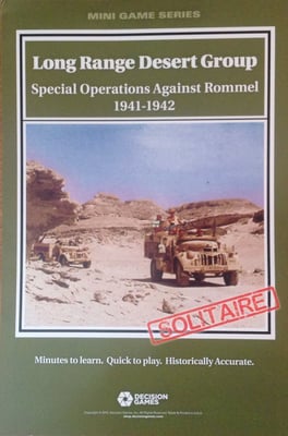 Caja de Long Range Desert Group: Special Operations Against Rommel 1941-1942