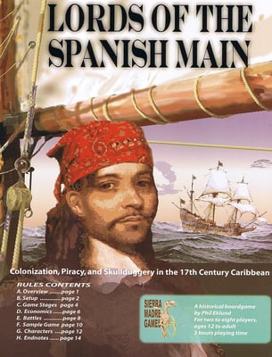 Caja de Lords of the Spanish Main