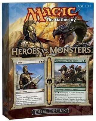 Caja de Magic: The Gathering – Duel Decks: Heroes vs. Monsters