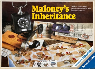 Caja de El Testamento de Maloney