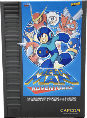 Caja de Mega Man Adventures