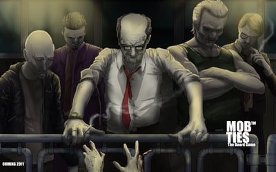 Caja de Mob Ties: The Board Game