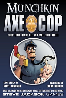 Caja de Munchkin Axe Cop
