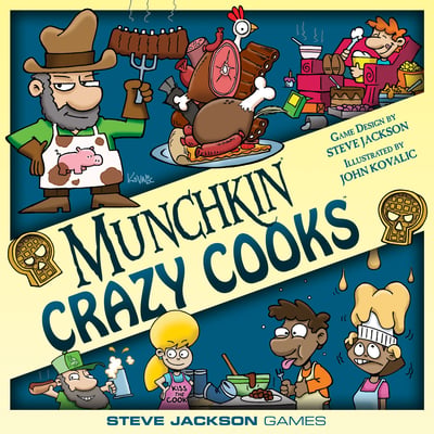 Caja de Munchkin Crazy Cooks