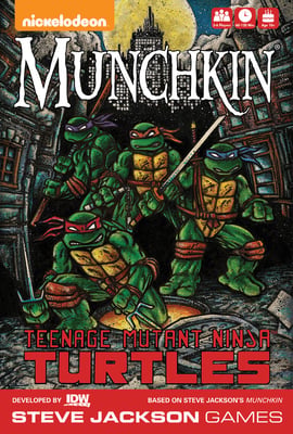 Caja de Munchkin Teenage Mutant Ninja Turtles