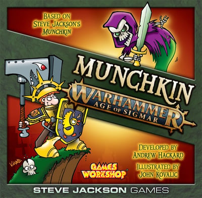Caja de Munchkin Warhammer: Age of Sigmar