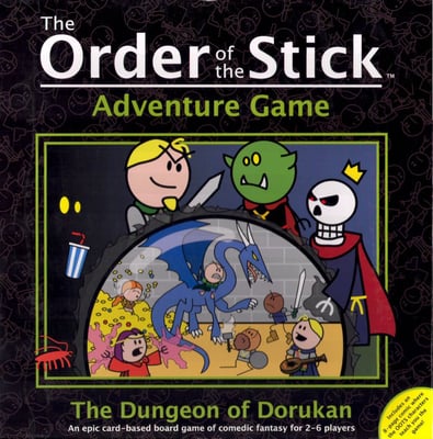 Caja de Order of the Stick Adventure Game: The Dungeon of Dorukan