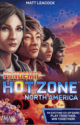 Caja de Pandemic: Zona 0 – Norteamérica