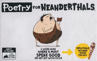 Caja de Poetry for Neanderthals