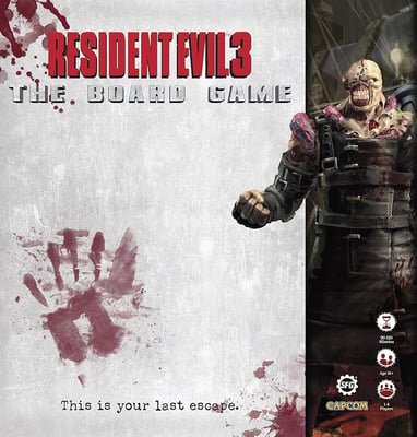 Caja de Resident Evil 3: The Board Game