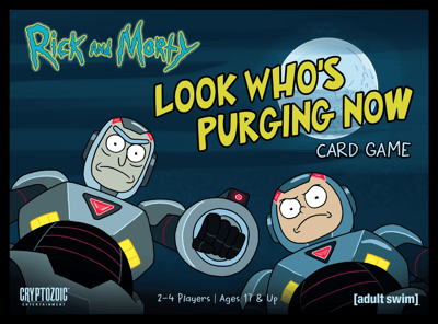 Caja de Rick and Morty: Look Who's Purging Now Card Game