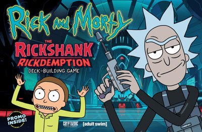 Caja de Rick and Morty: The Rickshank Rickdemption Deck-Building Game