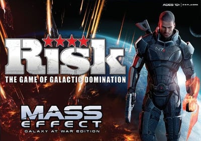 Caja de Risk: Mass Effect – Galaxy at War Edition