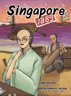 Caja de Singapore 1889