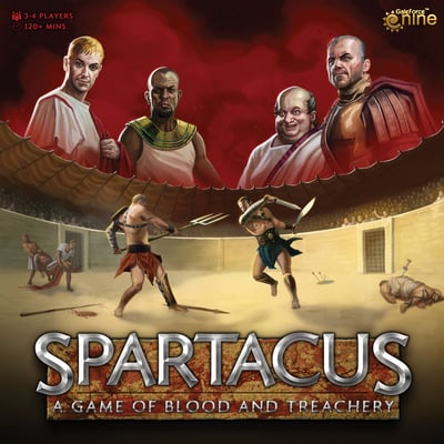 Caja de Spartacus: Un Juego de Sangre y Traición