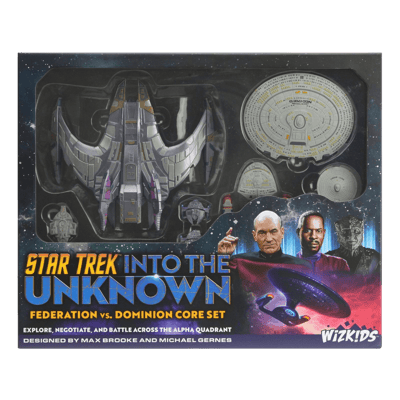 Caja de Star Trek: Into The Unknown – Federation vs. Dominion Core Set