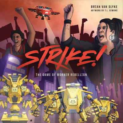 Caja de STRIKE!: The Game of Worker Rebellion