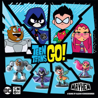 Caja de Teen Titans GO! Mayhem