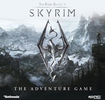 Caja de The Elder Scrolls V: Skyrim – El juego de aventuras