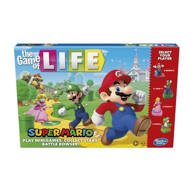 Caja de El juego de LIFE: Super Mario