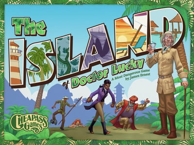 Caja de The Island of Doctor Lucky