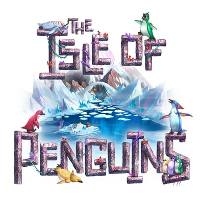 Caja de The Isle of Penguins