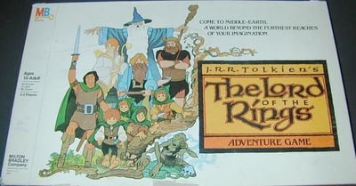 Caja de The Lord of the Rings Adventure Game