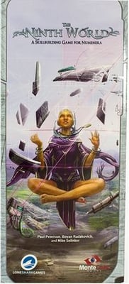 Caja de The Ninth World: A Skillbuilding Game for Numenera