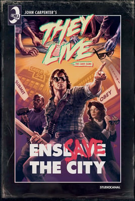 Caja de They Live: The Card Game – Save The City/Enslave The City