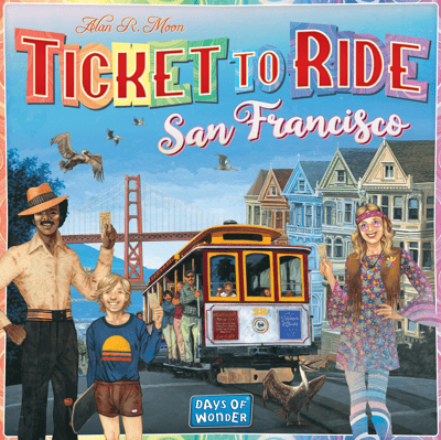 Caja de ¡Aventureros al Tren!: San Francisco