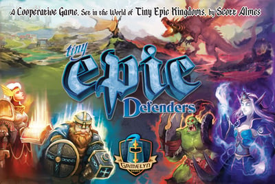 Caja de Tiny Epic Defenders