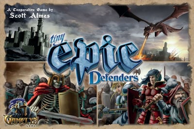 Caja de Tiny Epic Defenders