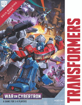 Caja de Transformers Deck-Building Game: War on Cybertron