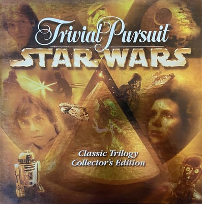 Caja de Trivial Pursuit: Star Wars Classic Trilogy Collector's Edition