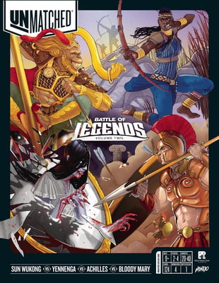 Caja de Unmatched: Battle of Legends Volumen Dos