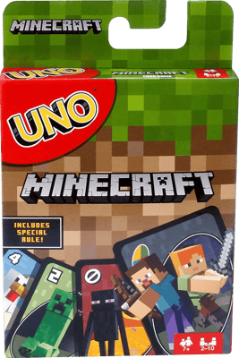 Caja de UNO: Minecraft