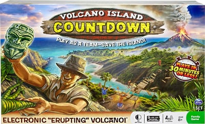 Caja de Volcano Island Countdown