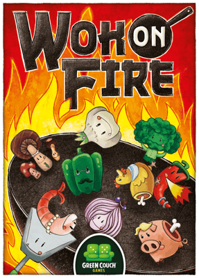 Caja de Wok on Fire