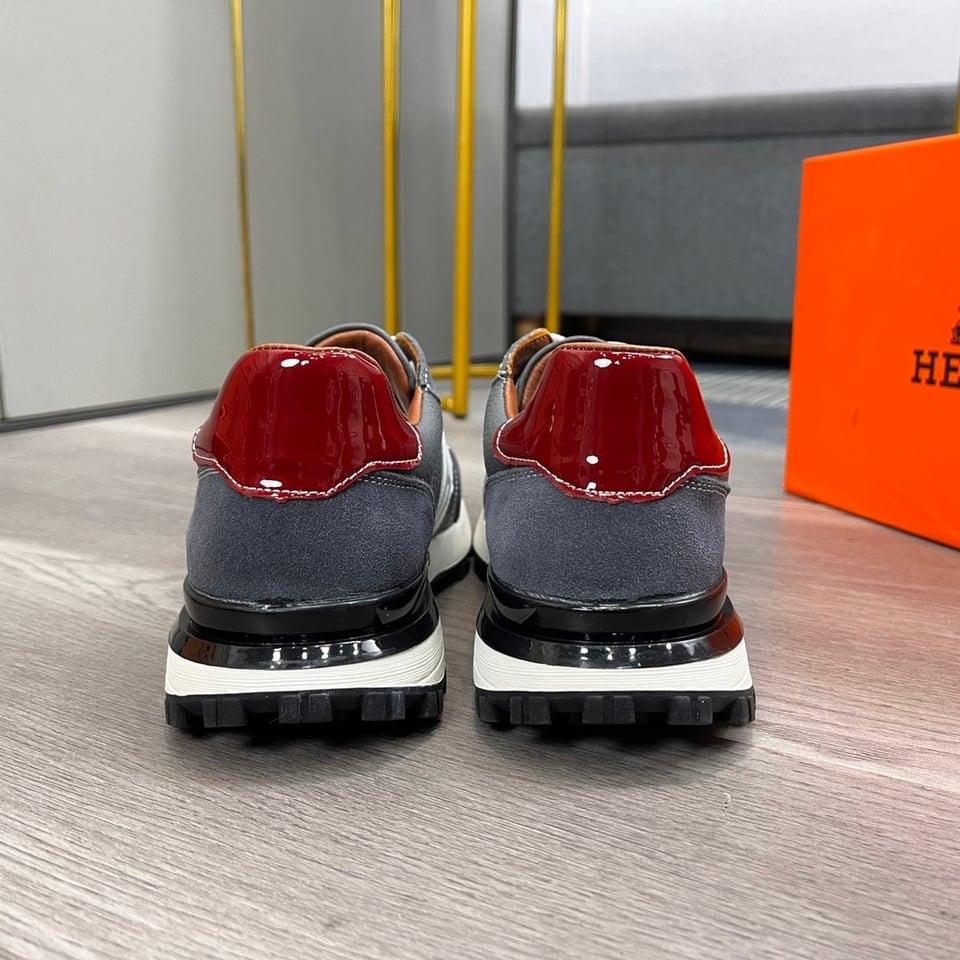 Hermes Trail Sneaker Grey view 5